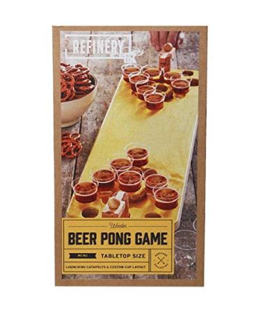 Refinery and Co. Wooden Pong Game