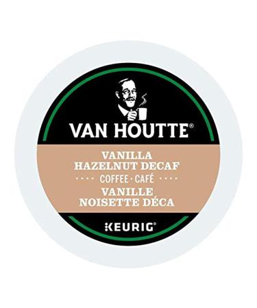 Van Houtte Light Roast Decaf K-Cup Pods Vanilla Hazelnut 24 Count (Pack of 4) 24 Count (Pack of 4) Light Roast Decaf K-Cup Pods