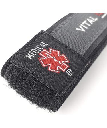 Diabetes bracelets type 2 Diabetic bracelet type 2 Diabetic kit bag essential Diabetes ID Bracelets Diabetic wristbands type 2 for FAST Awareness Medical ID for Men Women Child Adult Teen Charcoal - Buy Online on GoSupps.com