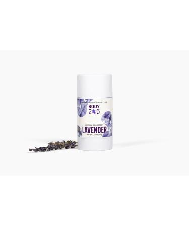 BODY206 Natural Kids Deodorant Aluminum-Free Baking Soda-Free Paraben-Free (2.6oz.) (Lavender) - Buy Online on GoSupps.com
