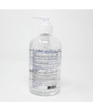  12 bottles THINKA HAND SANITIZER 70% Ethyl Alcohol (500ml) - USP Grade - ASTM E2315 Lab Test Approved - Buy Online on GoSupps.com