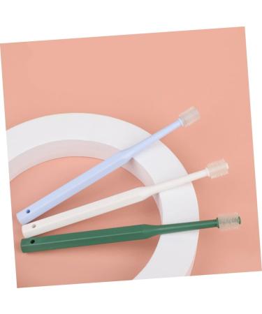 SEWOART 4pcs Toothbrush Plaque off Cats Cat Toothpaste and Brush Kit Kitten Supplies Pet Accessory Plastic - Buy Online on GoSupps.com