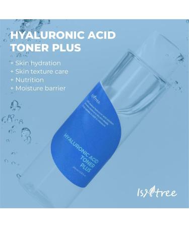 Isntree Hyaluronic Acid Toner Plus (200ml)- Provides moisture to dry skin deeply - Buy Online on GoSupps.com
