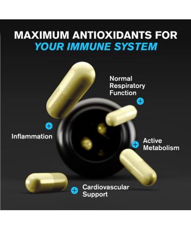 Immune Health Support: Quercetin 500mg, Zinc 50mg, Vitamin C, D3, Bromelain Supplement - Buy Online on GoSupps.com