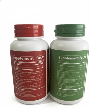 Superfood Fruits and Vegitables with Whole Food Ingredients Balance Energy Levels 90 Fruit Capsules 90 Veggie Capsules - 1 Set - Buy Online on GoSupps.com