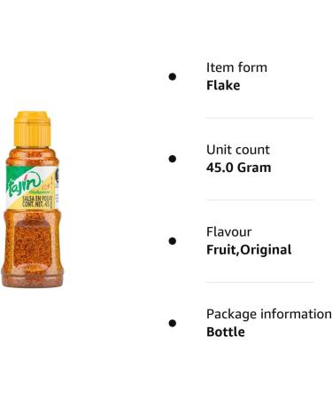 Tajin Habanero Fruit and Snack Seasoning Extra Hot 1.6oz - Buy Online on GoSupps.com