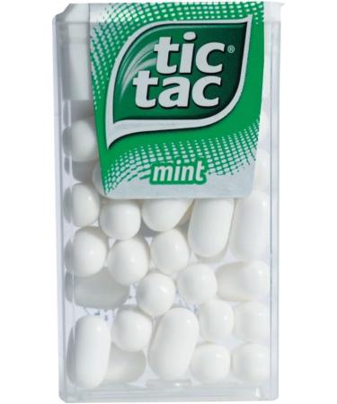  Tic Tac Tic Tac | Mint Tic Tac | Mint Dragees | Mint Flavour Candy - 6 Crate (6 x 18 g) - Buy Online on GoSupps.com
