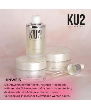  KU2 Cosmetics KU2 Retinol Night Cream - Nourishing Retinol Face Cream with Jojoba Oil - Anti-Aging Cream Promotes Collagen Production in the Skin - General Skin and Skin Care - Buy Online on GoSupps.com