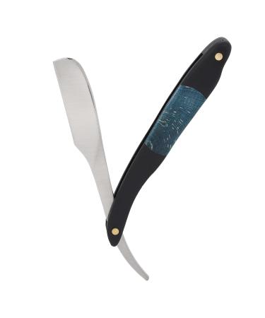 Premium Straight Edge Razor for Men - Zinc Alloy Portable Folding Barber Razor for Precision Haircuts & Facial Care - Buy Online on GoSupps.com
