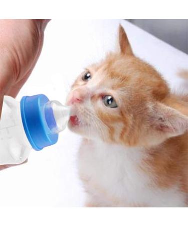 Maval Bottle Pet - 150ml Durable Silicone Baby & Pet Feeding Bottle with Nipple & Brush Set | Ideal for Newborn Puppies & Kittens - Buy Online on GoSupps.com