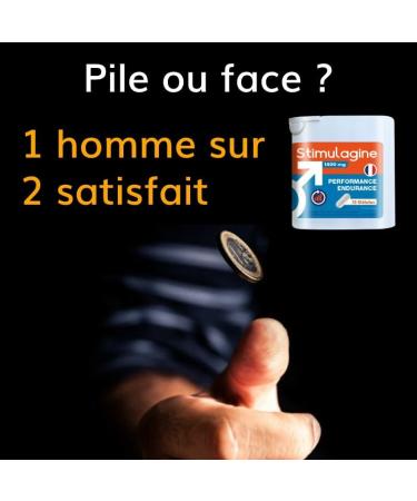 Stimulagin | Results: 1 in 2 chance | Men's formula | Male Performance | Strength Energy Endurance | 15 Capsules | Made in France - Buy Online on GoSupps.com