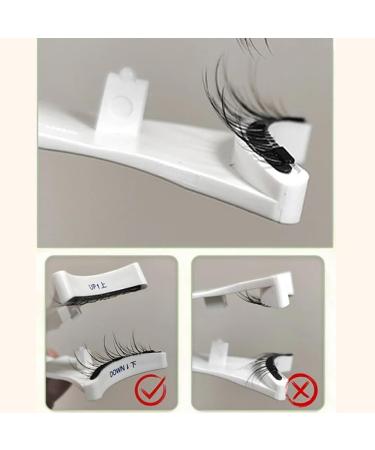 Lumentes Magnetic Eyelashes Lumentes Reusable Magnetic Eyelashes Lumentes Magnetic Lashes Lumentes Eye Lashes Magnetic With Applicator No Glue or Liner Needed Reusable Magnetic Eyelashes (F) - Buy Online on GoSupps.com
