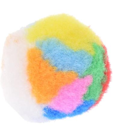 Towashine 10Pcs Small Assorted Color Kitty Yarn Puffs Cat Toys - 1.37 Diameter - Buy Online on GoSupps.com