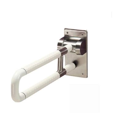 Bathroom Grab Bar Safety Support Rail 60CM Shower Grab Bar Folding Grab Bars for Toilet and Bathroom 304 Stainless Steel Safety Handrail