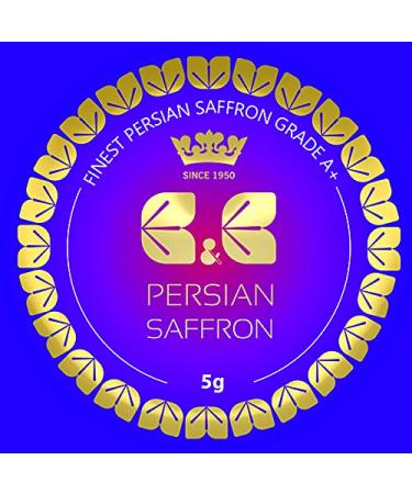 B&B Persian Saffron 5g - Premium Quality Saffron Threads - Buy Online on GoSupps.com
