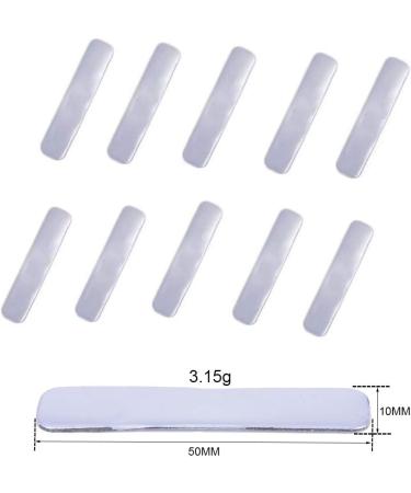 10 Pcs Golf High Density Lead Tape Strips | Add Weight & Improve Performance for Clubs, Tennis, and Fishing - Buy Online on GoSupps.com