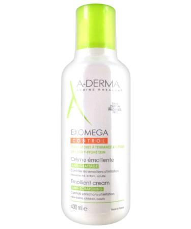 A derma Exomega emollient milk for face and body - for very dry/atopic skin 400 ml. - Buy Online on GoSupps.com