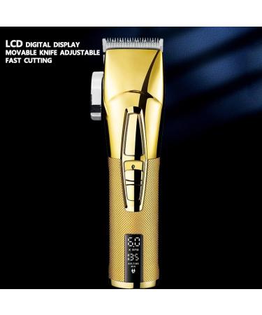 Professional Adjustable Hair Clippers for Men - Powerful 2-Speed Electric Trimmer & Rechargeable Beard Grooming Kit - Buy Online on GoSupps.com