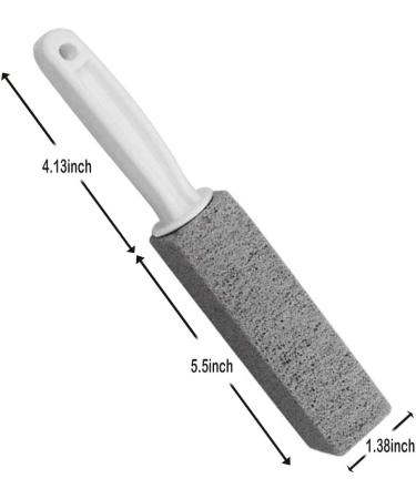 iwobi 4 Pcs Pumice Cleaning Stone with Handle Pumice Stick Toliet Hard Water Ring Remover for Cleaning Kitchen/Grill/Household/Rust/Bath/Feet Care - Buy Online on GoSupps.com