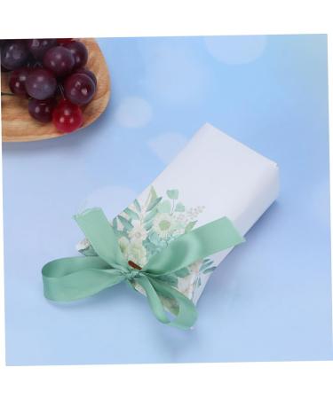 Gatuida 20pcs European Style Wedding Tiny Presents Small Gifts Happy Candy Mori Department Tiny Gifts Shapermints Candy Favor Boxes Puff Mints Silk Ribbon Peppermints Candy Paper Gift Box 1 count (Pack of 1) Green - Buy Online on GoSupps.com