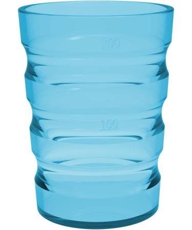 Dr. Bone's 200ml Clear Non-Spill Portable Travel Mug - Blue | Drinking Cup for Children, Elderly & Disabled Adults - Buy Online on GoSupps.com