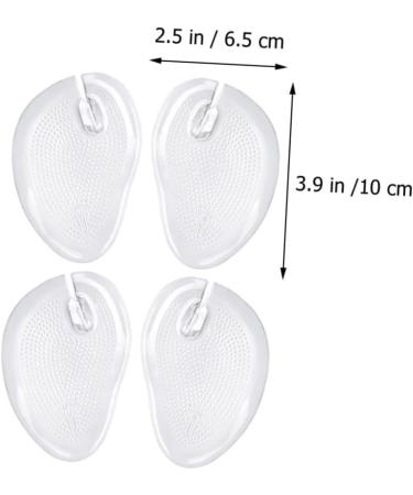 FOMIYES 20 Pcs Clear Palm Rest Insoles - Comfortable Foot Pads & Toe Protectors for Flip-Flops - Shockproof Cushions for Ultimate Comfort - Buy Online on GoSupps.com