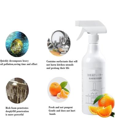 Wechoide Kitchen Splash Foam Spray Tablets All Purpose Kitchen Cleaner for Cleaning Tiles Kitchen Ventilator 500ml - Buy Online on GoSupps.com