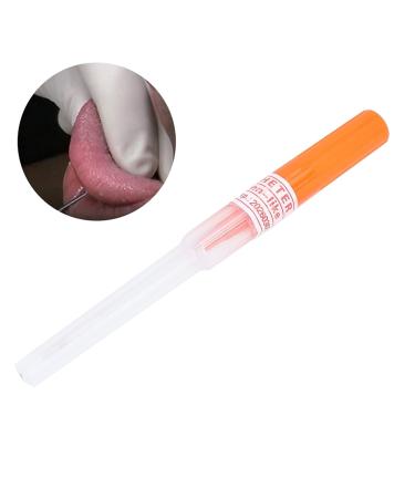 Piercing Needles 50Pcs/Box - Stainless Steel Body Piercing Tools for Body, Ear, Navel, Nose, Lip, Nipple - 14G, 16G, 18G, and 20G Sizes - Buy Online on GoSupps.com