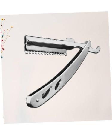 Minkissy Stainless Steel Razor Set - 3-Piece Hairdresser Straight Razor with Interchangeable Blades & Pocket Safety Razor for Men - International Shipping Available - Buy Online on GoSupps.com