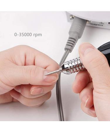 Nail Drill Electric Nail File for Acrylic Nails Rechargeable Portable E-File Manicure Pedicure Tools 35000RPM Nail Buffer Manicure Pedicure Polishing Tools - Buy Online on GoSupps.com