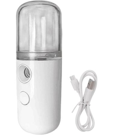 Face Steamer Humidificateur - Face Steamer pour Home Facial | Nettoyage en profondeur Dispositif de brume hydratante sans fil | Outil d'hydratation nano-pulv risation hydratateur de peau portable White - Buy Online on GoSupps.com