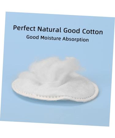 100Pcs Thick Overlock Cotton Makeup Pads - Soft Facial Washing Rounds & Remover Pads for Flawless Skin - Ideal for All Makeup Types - Buy Online on GoSupps.com