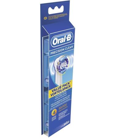 Buy BRAUN OralB Precision Clean Brush Heads 4 Pack - Superior Clean & Comfort | Fast International Shipping - Buy Online on GoSupps.com