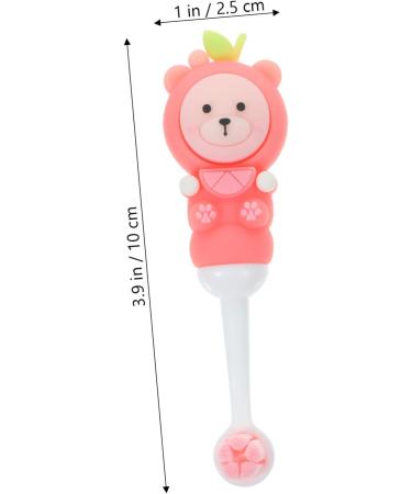 Collbath Children's Toothbrush - Soft Bristle Toddler Training Toothbrush Travel Baby Toothbrush Cute Animal Design Pink 1 Pack - Buy Online on GoSupps.com
