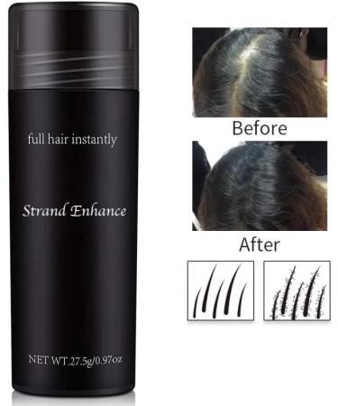Instantly Thicker Hair with Strand Enhance Hair Fibres - 27.5g Bottle | Hair Loss Concealer for Women & Men | Transform Thin Hair in Seconds (Medium Blonde) - Buy Online on GoSupps.com
