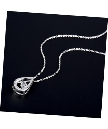 PRETYZOOM 1pc Neck Pendant Drop Necklace Fashion Necklaces for Women Clavicle Chain Miss Sweater Chain Zircon - Buy Online on GoSupps.com
