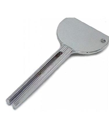 Metal Toothpaste Squeezer Stainless Steel Tube Squeezer Key Roller Tube Creams Paint Squeezer Tool for Family Washroom Bathroom