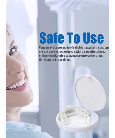 Tanant Denture Teeth - Temporary Silicone Fake Teeth for Imperfect Smile - Durable Dental Prostheses - Buy Online on GoSupps.com