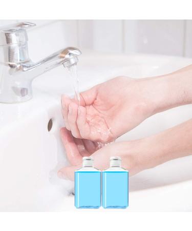 30 Pack 2 Oz Clear Refillable Flip-Top Bottles - Travel Size Containers for Outdoor Camping and Business Trips - Buy Online on GoSupps.com