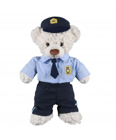 Blue Police Outfit - 16inch/40cm - Teddy Bear Clothes - BEAR NOT INCLUDED 16" Police