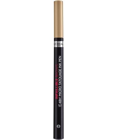 L'Or al Paris Unbelieva Brow Micro Tatouage 101 Blonde Wipfest Felzkinzen with Drezack tip up to 24 hours microblading effect - Buy Online on GoSupps.com