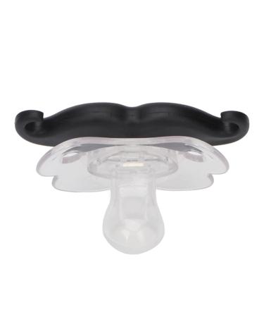 Zjchao Funny Mustache Baby Pacifier - Food-Safe Silicone for Newborns Perfect for Boys & Girls | International Shipping - Buy Online on GoSupps.com