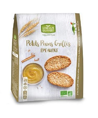 Le Moulin Du Pivert - Grilled Buns Large Spelt Organic 225 g - Sold by Unit