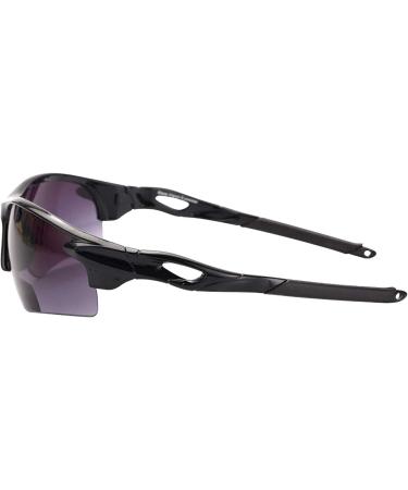 2 Pairs The Athlete Precision Sport Wrap Bifocal Reading Sunglasses Black/Tortoise - 1.5x - Buy Online on GoSupps.com