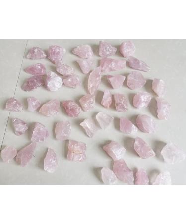 1KG Natural Raw Pink Stone Quartz Crystal Rough Stone Specimen Crystal Love Natural Stones and Minerals Fish Tank Stone - (Color: Pink) - Buy Online on GoSupps.com