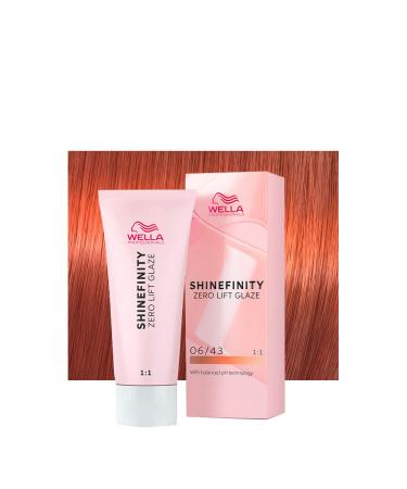 Wella Shinefinity Copper Sunset 06/43 Dark Blonde Golden Copper 60ml - demi-permanent coloring
