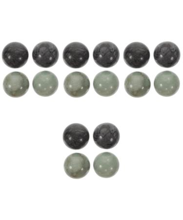 Healeved 8 sets Ball Kegal.Balls for pools tighten obsidian baoding balls rolling ball massage massage balls for hand exercises of the round planet massage tools marble sport asia fitness