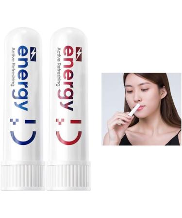 Monetais Nasal Inhaler Mint Cream Rhinitis Mint Cream Nasal Essential Oils Cold Nose Fresh Herbal Ointment for Congestion Relief 2PCS - Buy Online on GoSupps.com