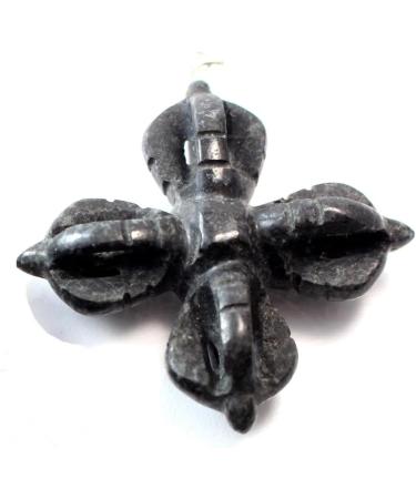 Panotophia Tourmaline Amulet - Dorje Vajra Gemstones Pendulum for Radiesthesia & Subtle Energy Measurement | International Shipping Available - Buy Online on GoSupps.com