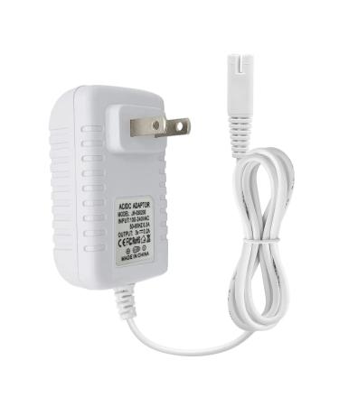 Dental Flossers Charger Replacement for Waterpik WP360 WP462 WP450 WF13 WP100 Water Flosser Power Cord Adapter Replacement Parts(White)